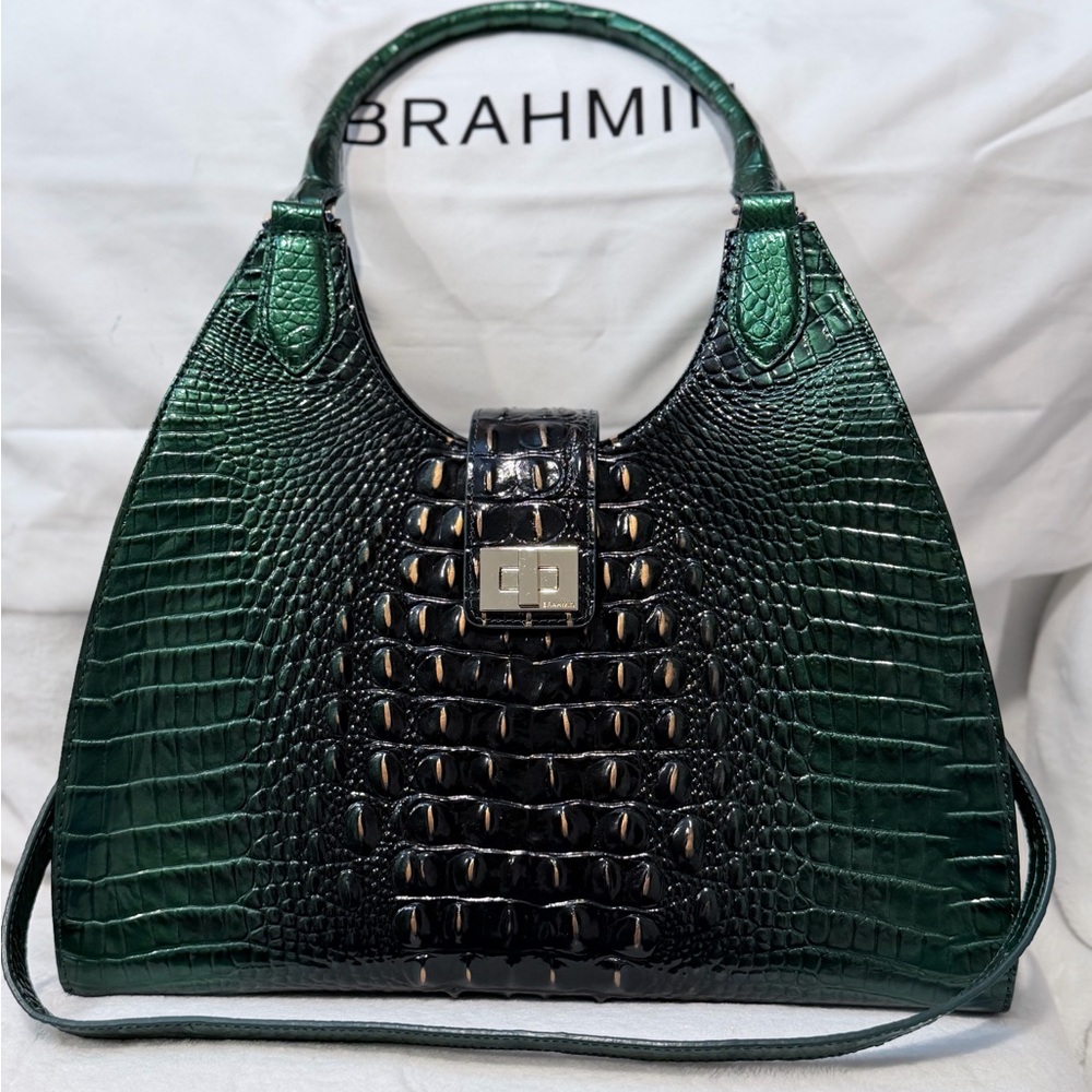 Brahmin Large Adrian Evergreen Ombre Melbourne Women's Bag
